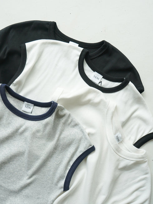 【 予約:2月上旬 】SHORT SLEEVE RIB TEE /Y261-81025